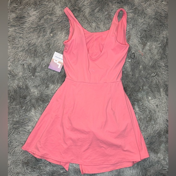 JoyLab Women’s Tie Front Knit Active Mini Dress - Candyland Size Medium NWT - Picture 7 of 7
